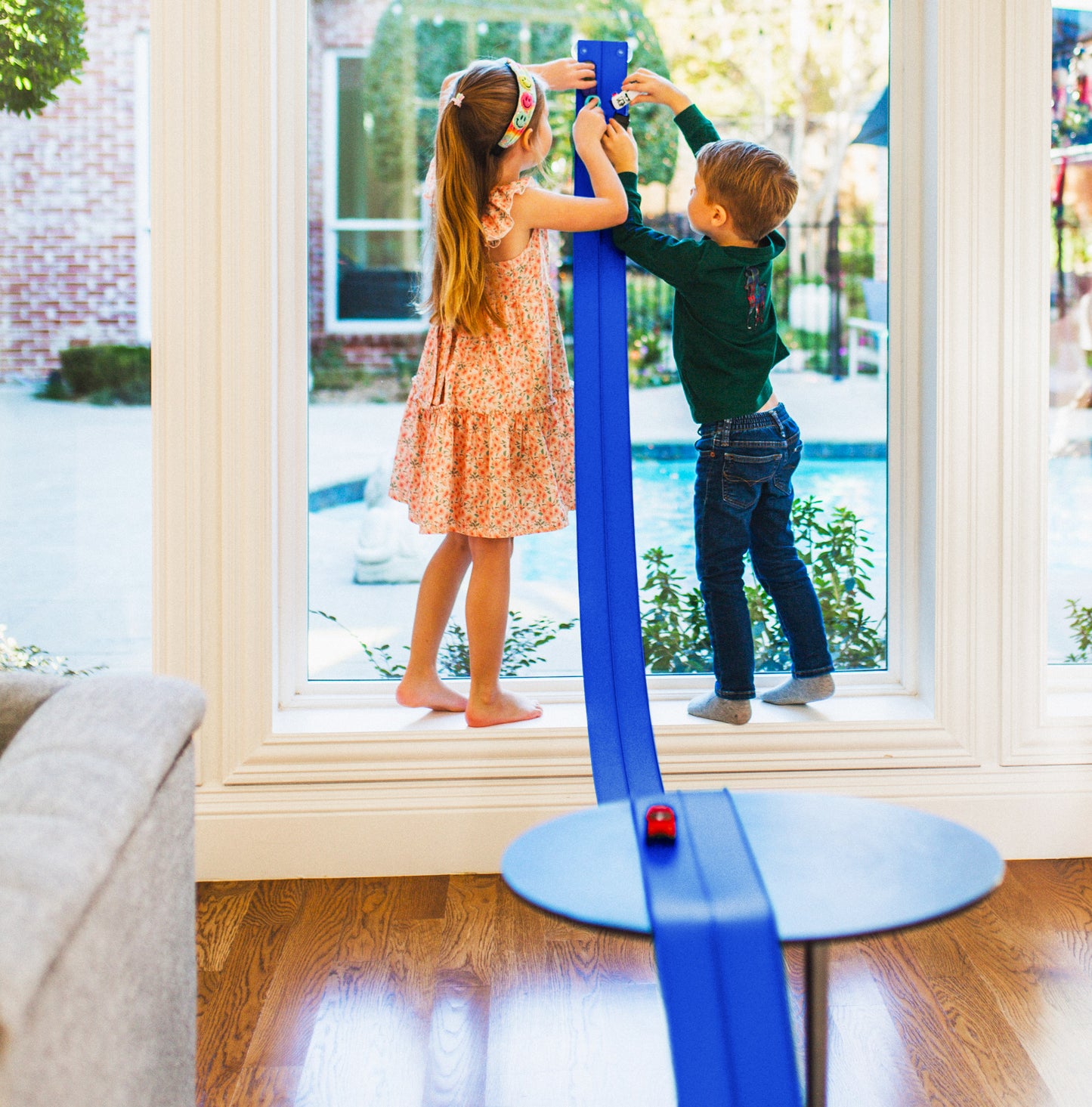 Racing Blue FlexTrack Case of 12 Tracks