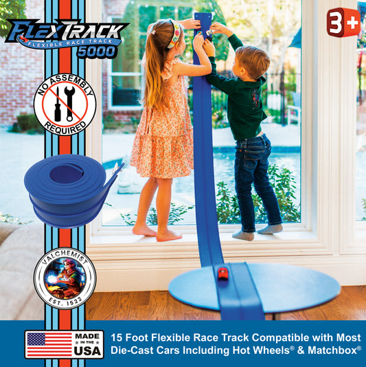 Racing Blue FlexTrack Case of 12 Tracks